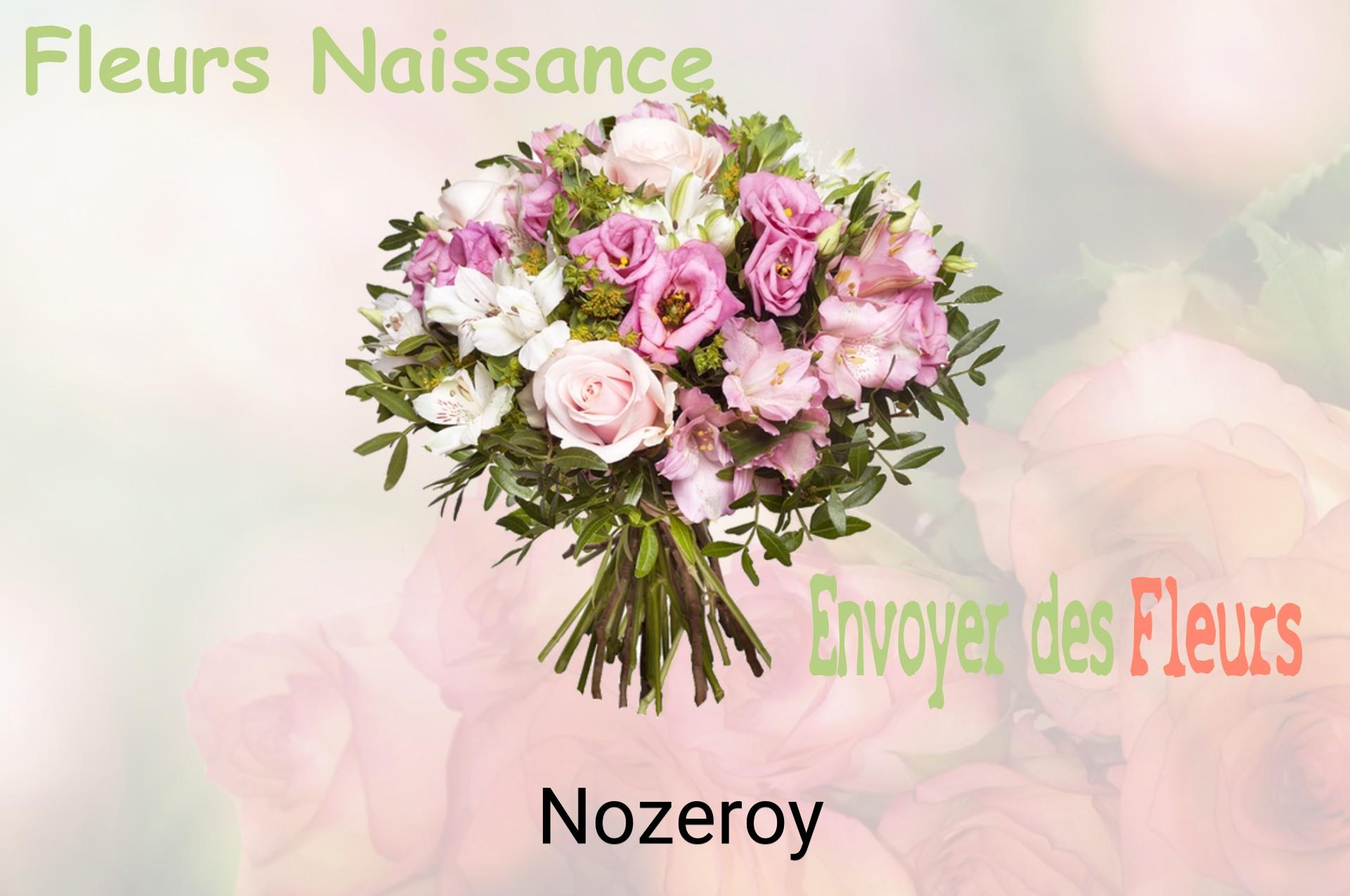 Bouquet de fleurs de naissance livré à Nozeroy