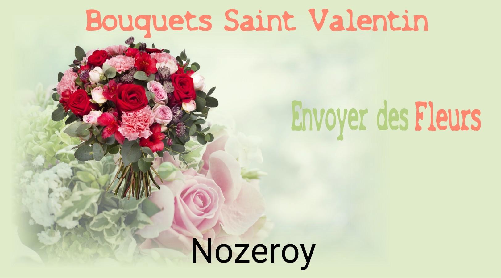Roses de Saint-Valentin livrées à Nozeroy