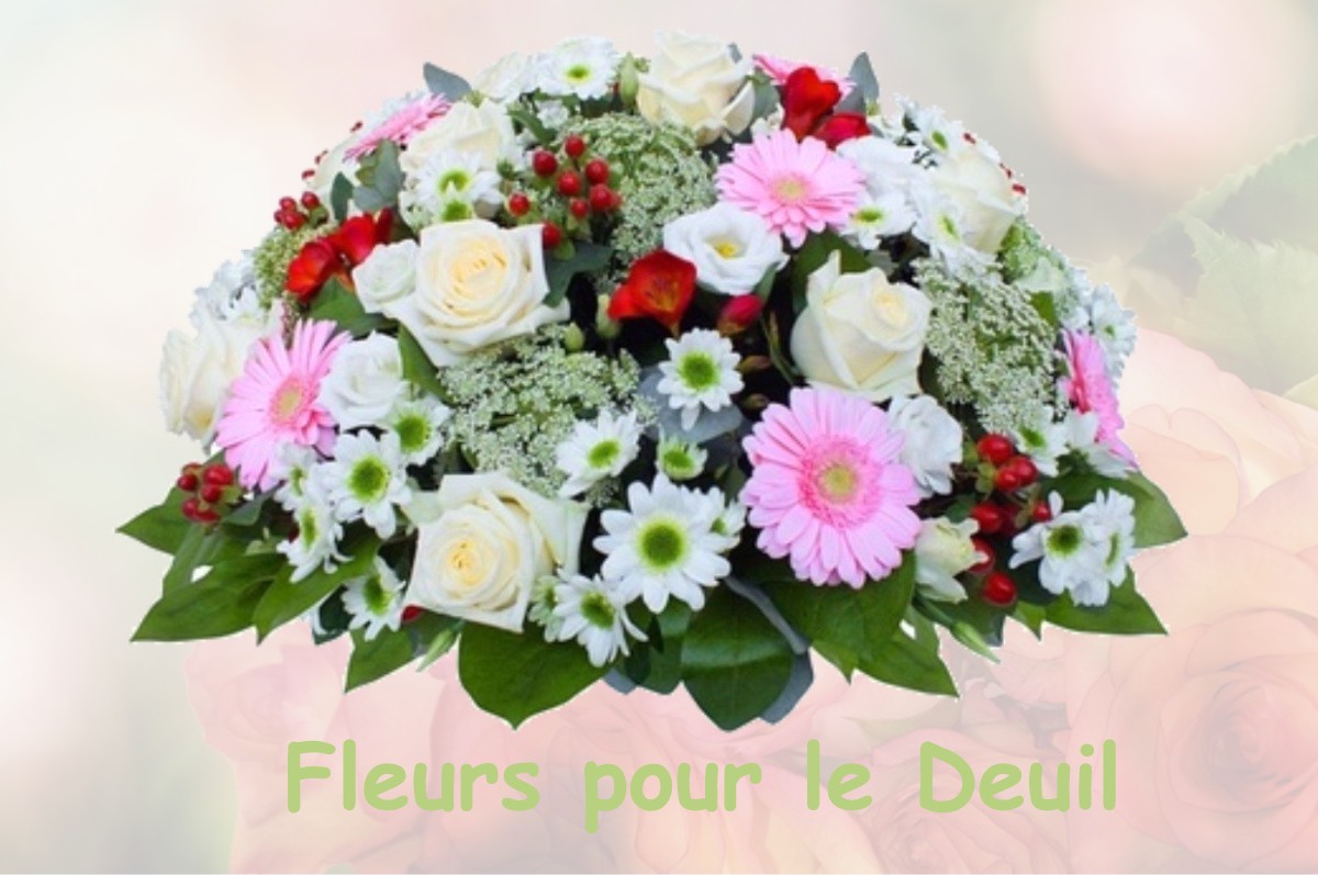 fleurs deuil NOZEROY